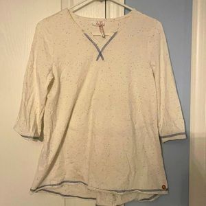 Matilda Jane Splatter Dot 3/4 Shirt